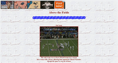 Desktop Screenshot of abovethefields.com